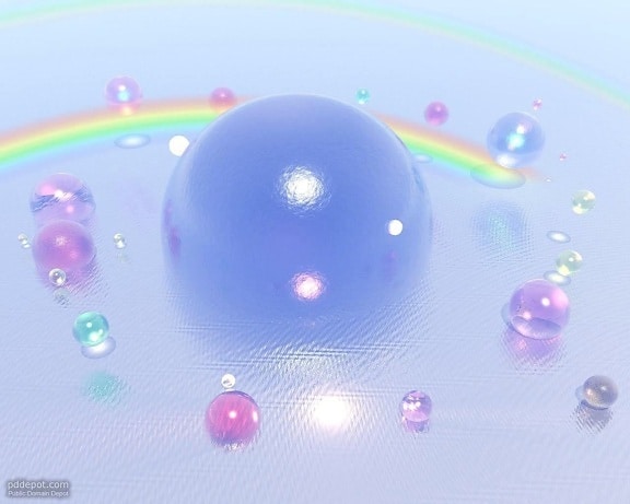 bubble, 3d, computer, art
