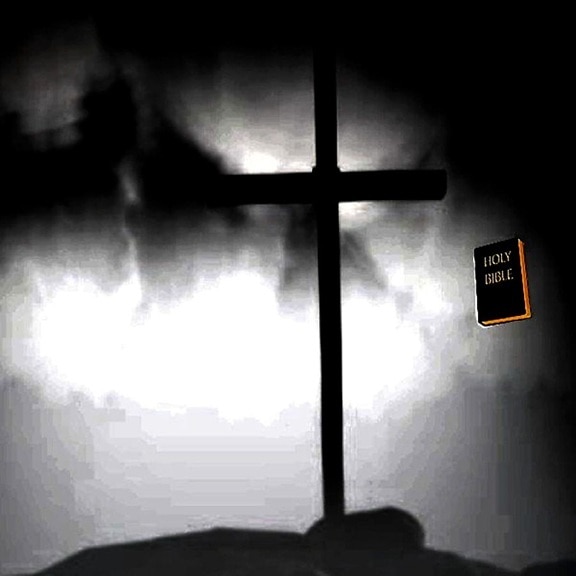 圣洁, 十字架, 雾
