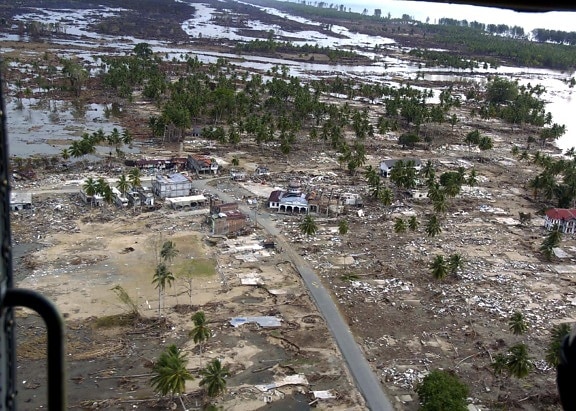 masse, skade, indonesisk, hjem, infrastruktur, miljø, Indonesia
