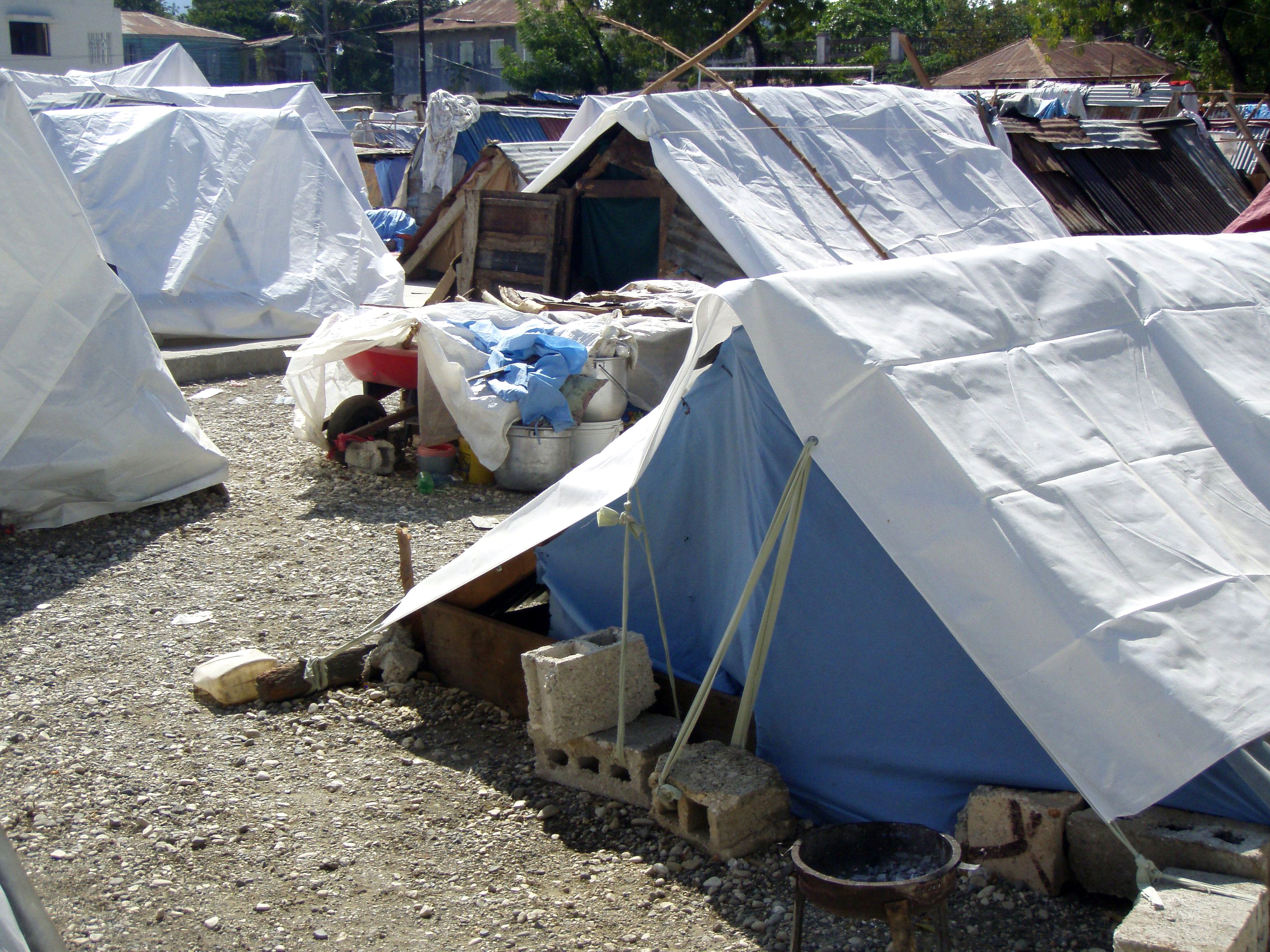 Free picture: makeshift, housing, facilities, earthquake