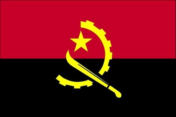 vlajka, Angola