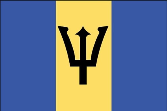 bandera, Barbados