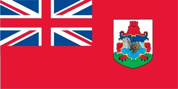 旗のバミューダ島
