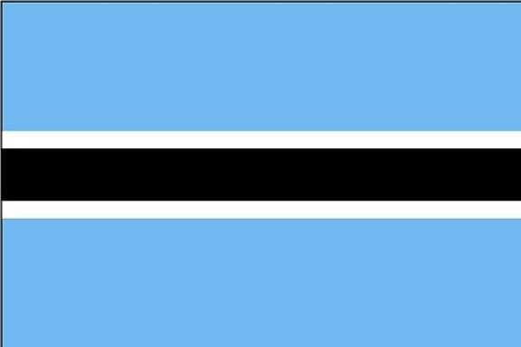 cờ, Botswana