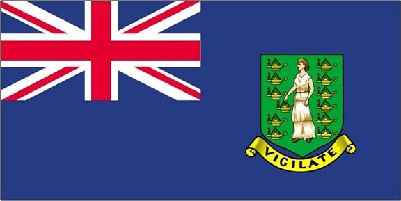 Bendera Kepulauan Virgin, Inggris,