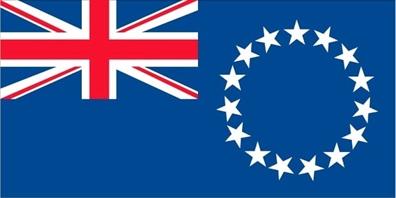 flag, Cook, islands