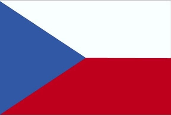 zászló, Csehország