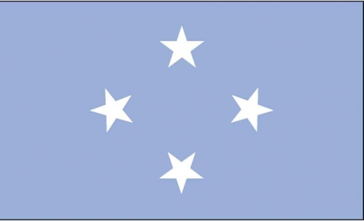 flagga, federerade stater Mikronesiens