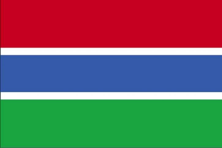 bendera, Gambia