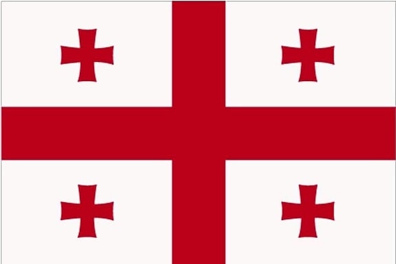 vlajka, Gruzínsko