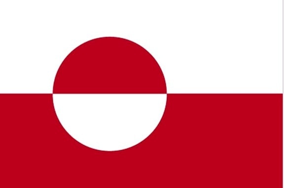 bandera, Groenlandia