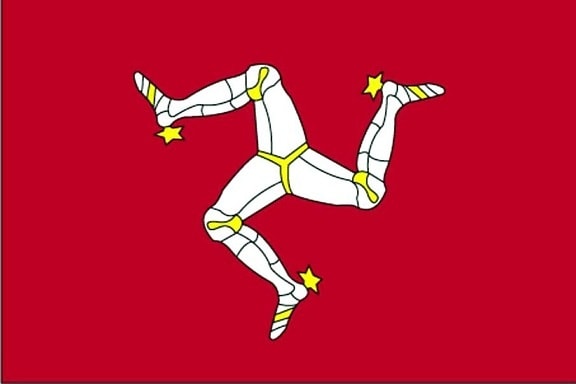 flag, Isle man