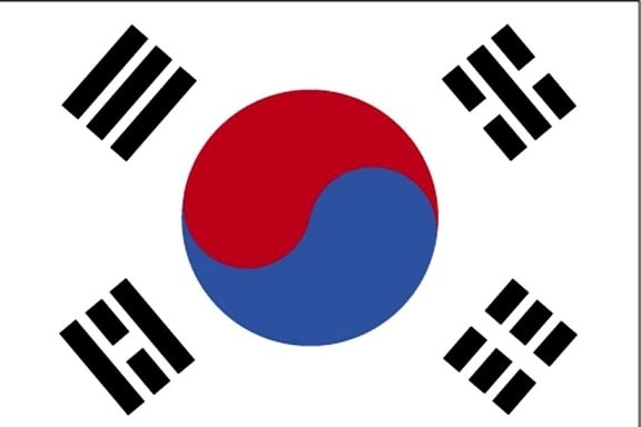 flag, South Korea