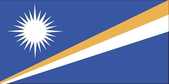 drapeau, îles Marshall