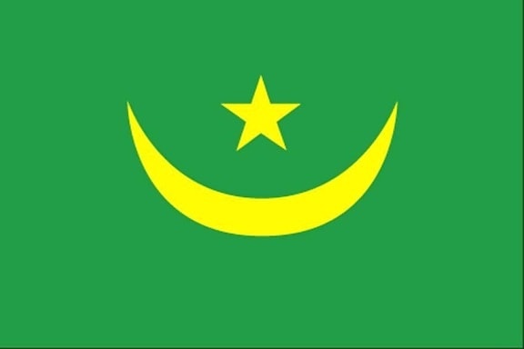 drapeau, Mauritanie