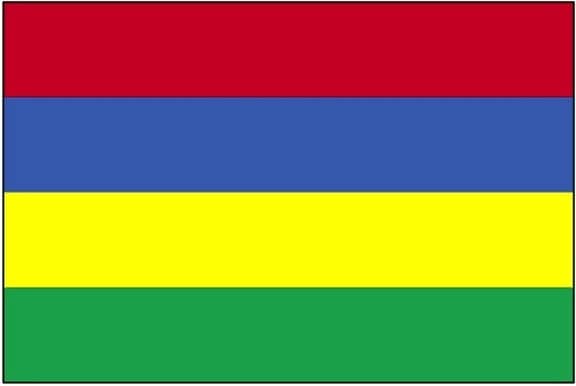 flagga, Mauritius