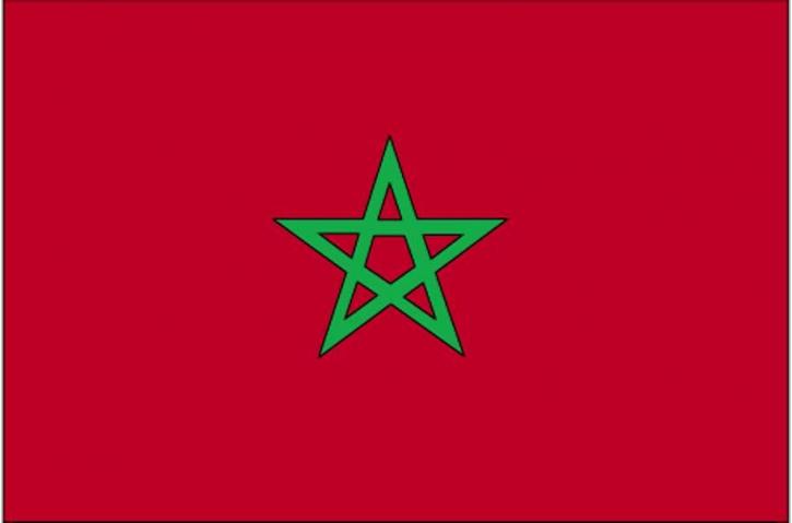 bandera, Marruecos