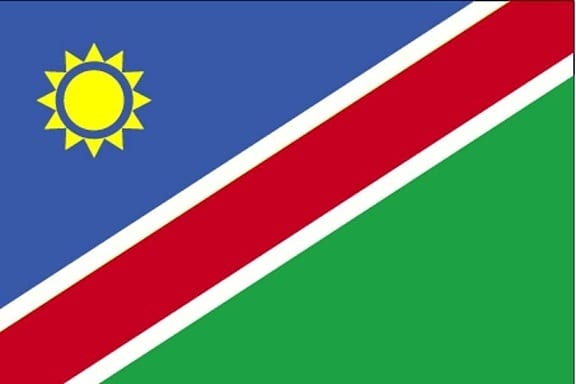 bayrak, Namibya
