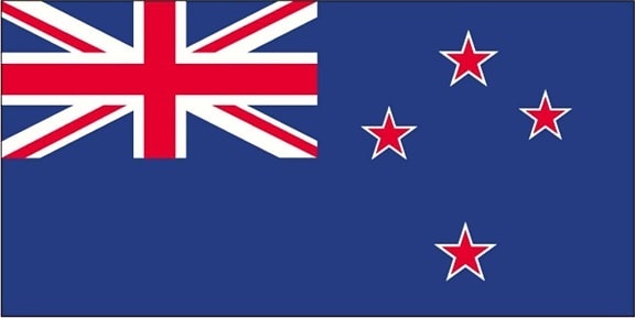 bandera, Zelanda