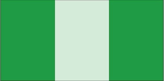 bandeira, Nigéria