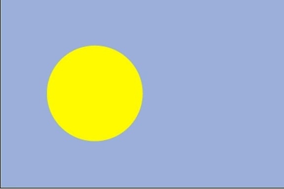 bandiera, Palau