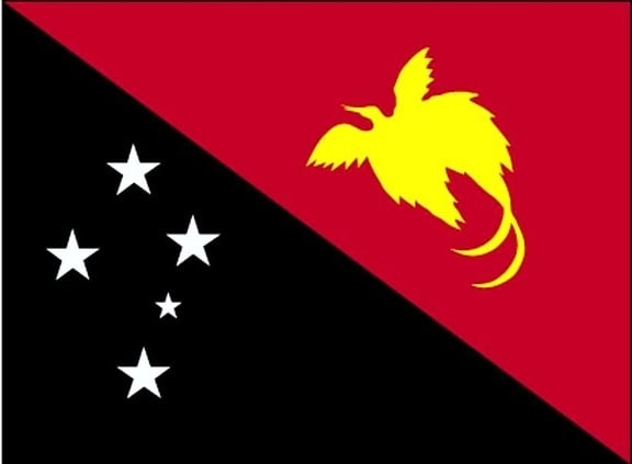 bandiera, Papua Nuova Guinea