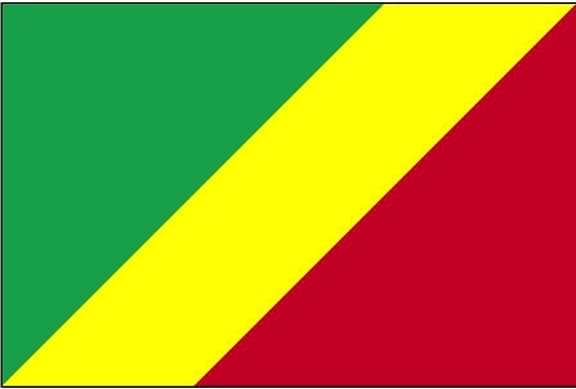Bandiera, Repubblica del Congo