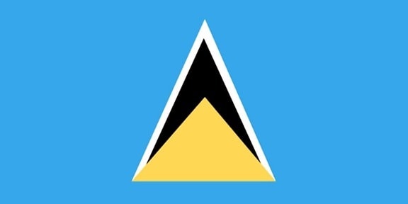 флаг, Сент-Люсия