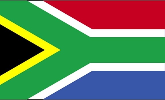 bandera, Sudáfrica
