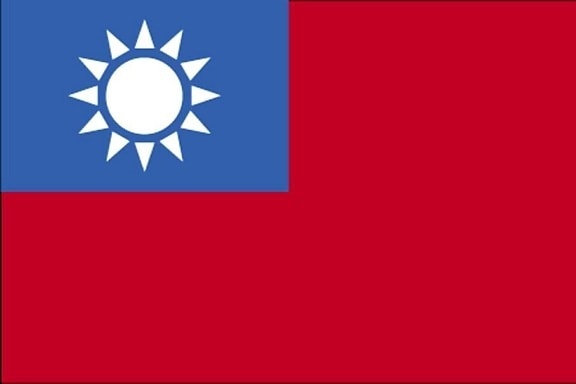 vlajka, Taiwan