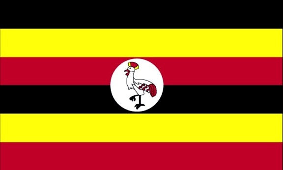 flagg, Uganda