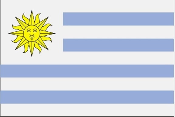 σημαία, Ουρουγουάη