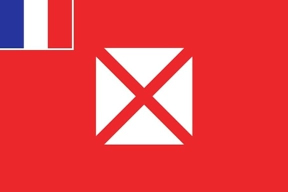 drapeau, Wallis et Futuna