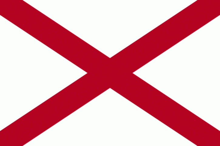 štát vlajky, Alabama