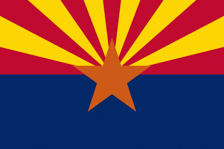 štát vlajky, Arizona