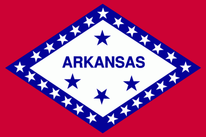 državne zastave, Arkansas
