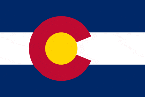 state flag, Colorado
