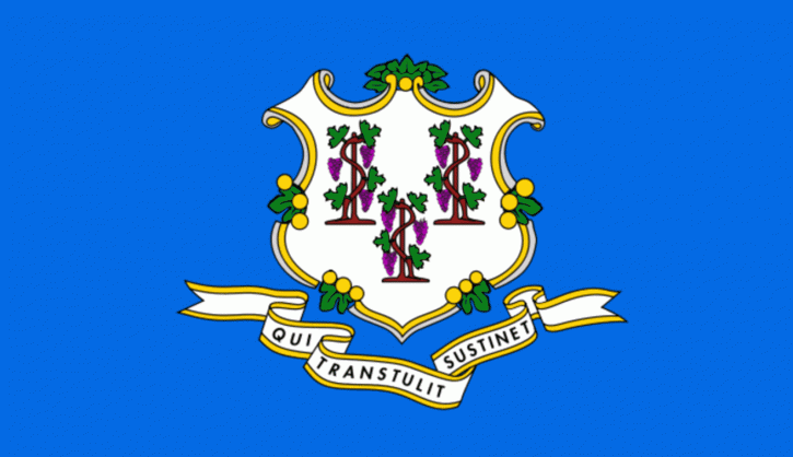 Drapelul de stat, Connecticut