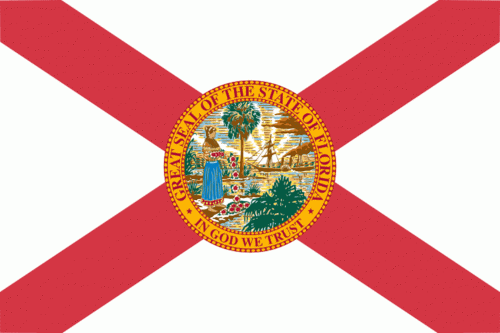 Staatsflagge, Florida