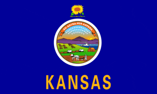 state flag, Kansas