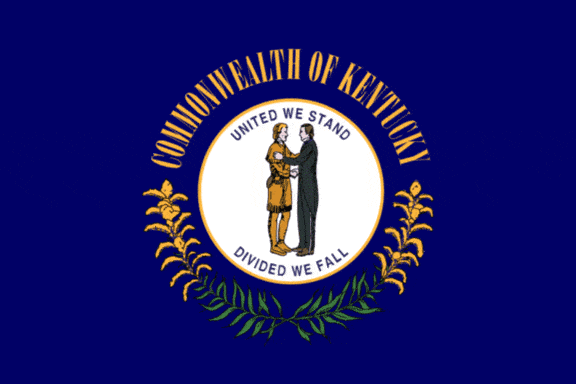 Государственный флаг, Кентукки