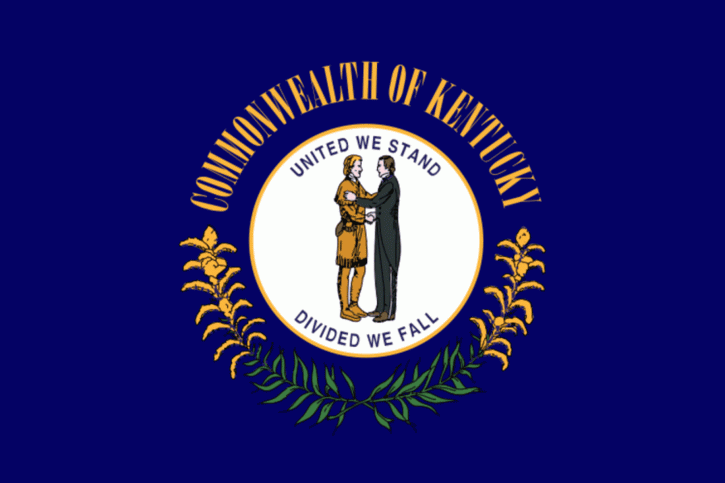 Bendera negara, Kentucky