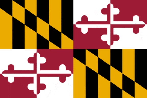 държава флаг, Мериленд