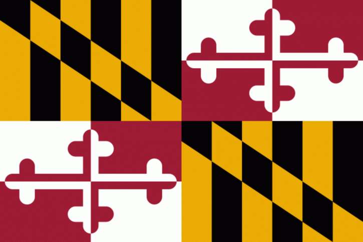 drapeau d'état, Maryland