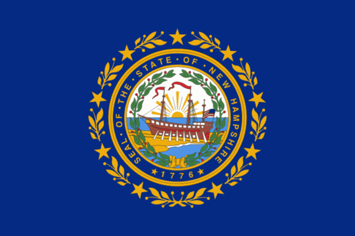 state flag, Hampshire