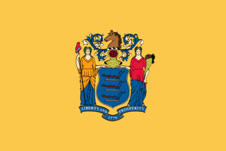 state flag, Jersey