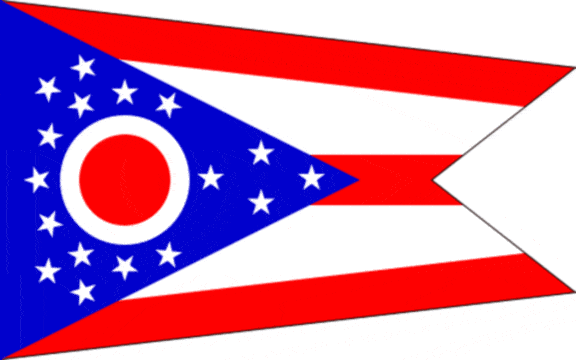 drapeau d'état, Ohio