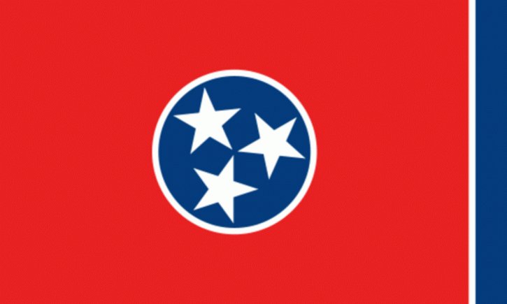 statsflagga, Tennessee