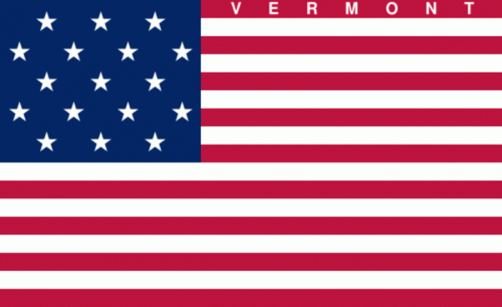 štát vlajky, Vermont