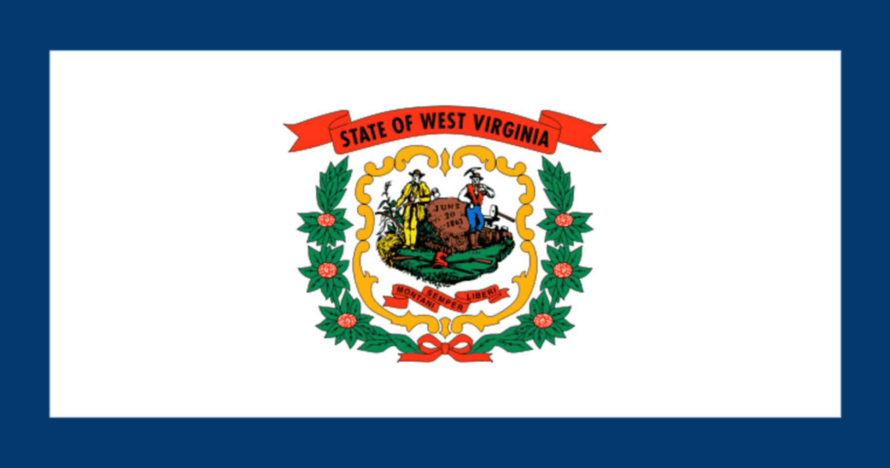 state flag West Virginia